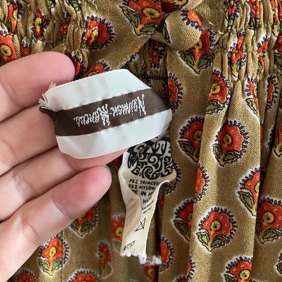 Neiman Marcus Gottek Vintage Skirt Cover Up - Has Holes Size Small - 70’s Hippie - Picture 6 of 6